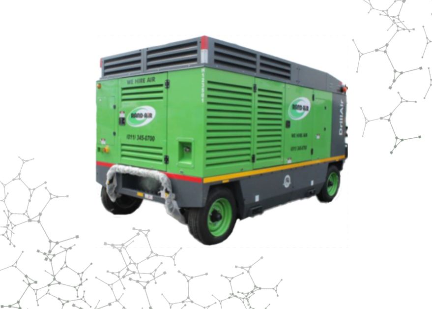 RandAir Drillair Y1260 High Pressure Diesel Compressor